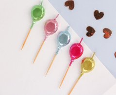 Svíčky ve tvaru balónků