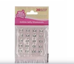 Diamanty želatinové čiré