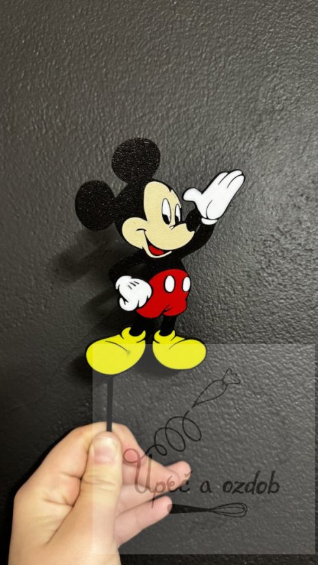 Zápich do dortu Mickey Mouse Zápich do dortu Mickey Mouse