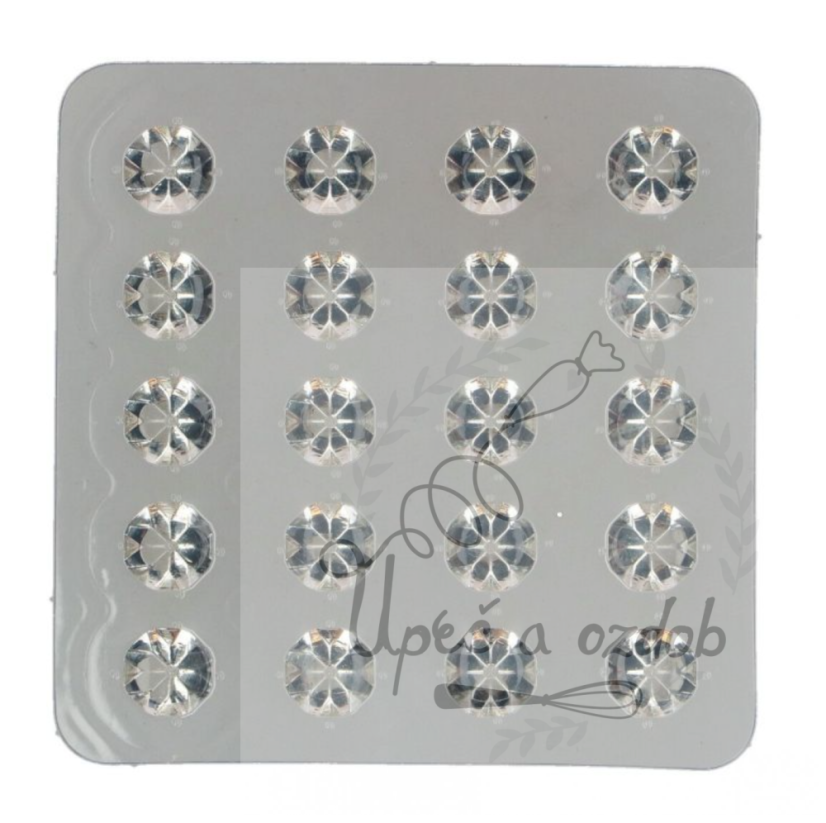 Diamanty želatinové čiré