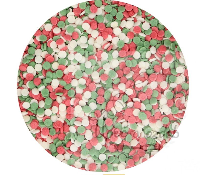 Vánoční cukrový mix - Mini Confetti Christmas