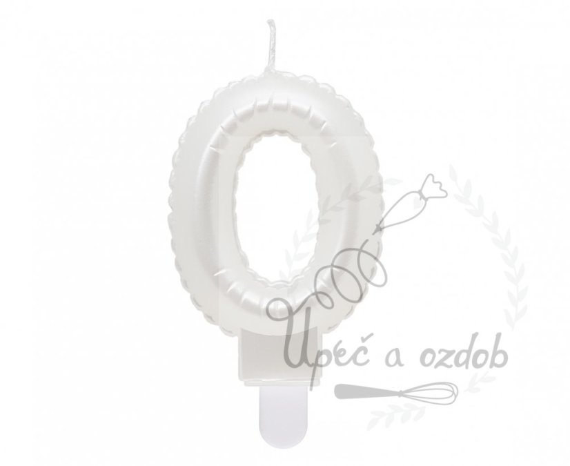 Svíčky bílé čísla - Svíčky bílé: 0