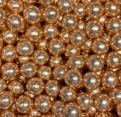 Křupavé čokoládové koule xl - zlaté