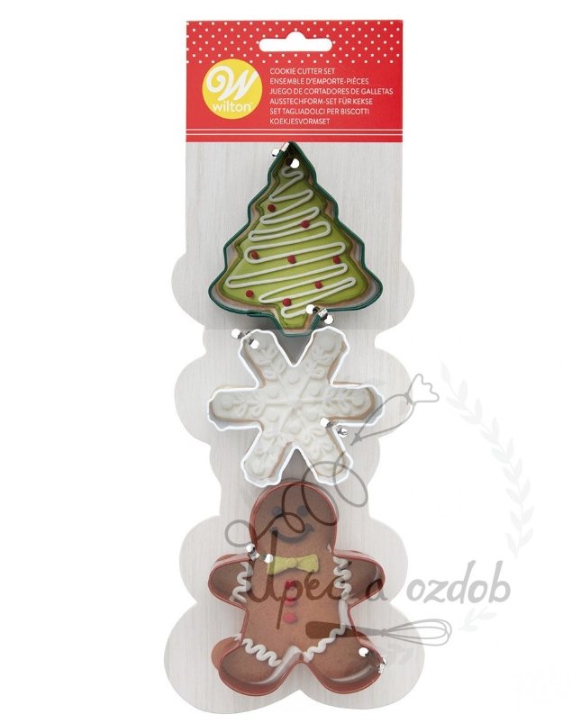 Wilton vánoční vykrajovátka 1 - 3 ks