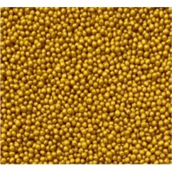 Cukrový máček zlatý - 2mm