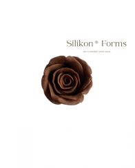 Silikonová forma - Růže temný princ